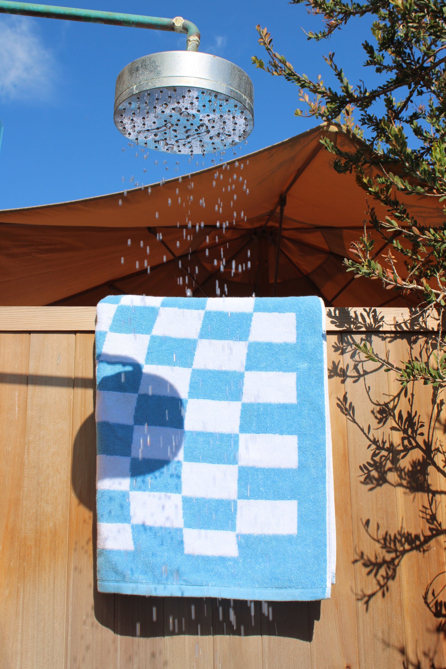 Aquatic Blue Organic Towel