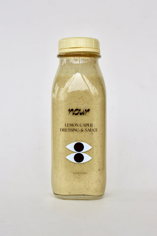 Lemon Caper Salad Dressing + Sauce