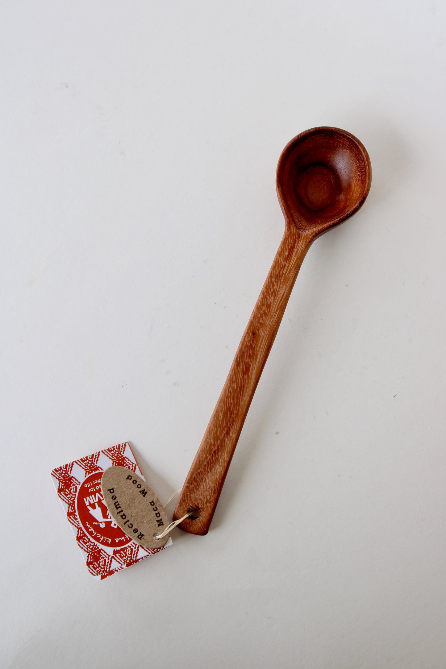 Hand Carved Wood Coffee Spoon